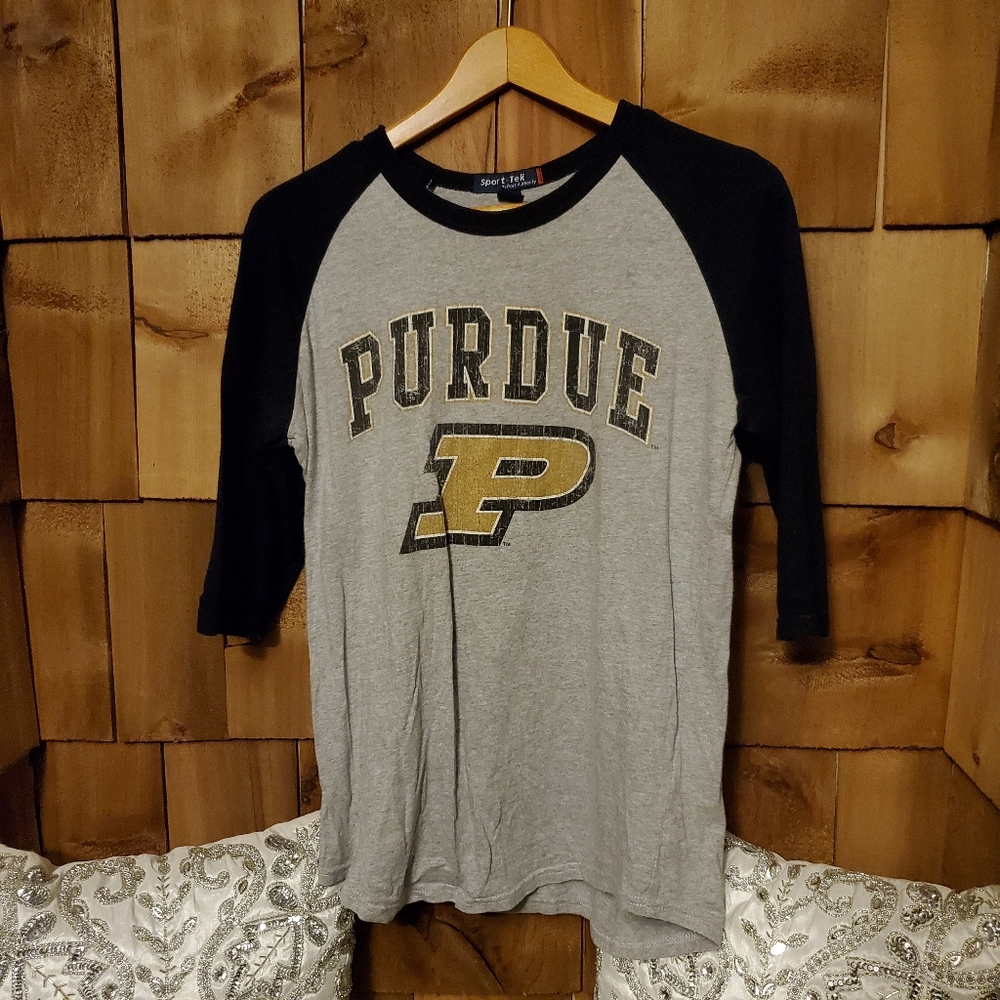 Purdue 3/4 sleeve shirt